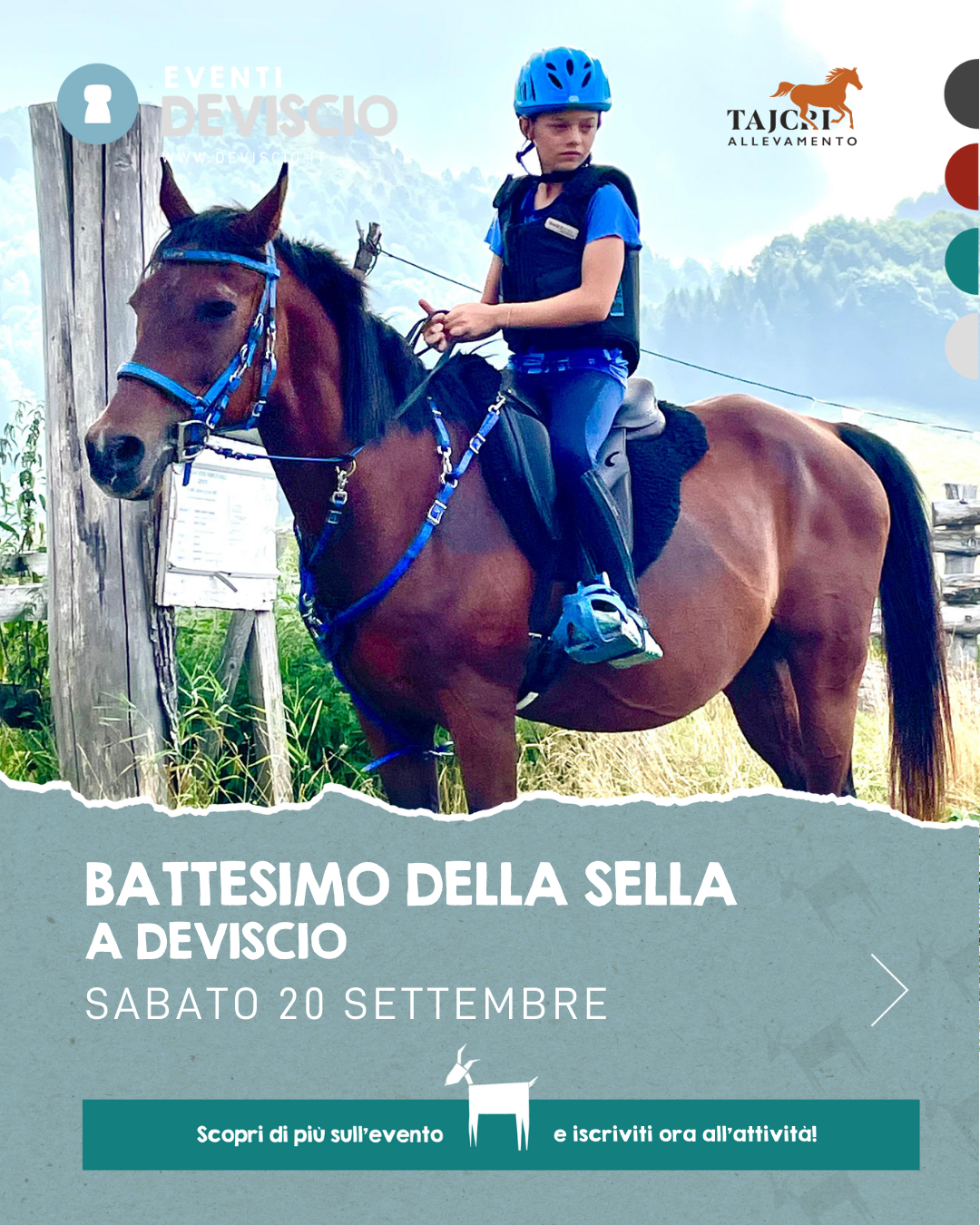 Battesimo della sella a Deviscio